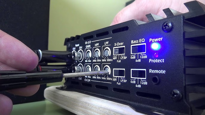 Настройка усилителя